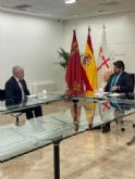 Campillo se rene con el presidente de la Regin, Fernando Lpez Miras