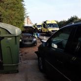 6 personas heridas en un accidente de trfico ocurrido en Cartagena