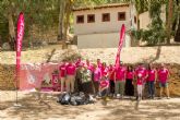 Smoy impuls una jornada solidaria de recogida de plsticos en el denominado Valle Perdido de Murcia