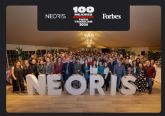 Forbes reconoce a NEORIS como una de las mejores empresas para trabajar en Espana