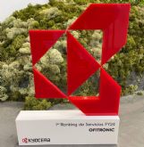 Ofitronic ha sido distinguida como uno de los partners ms importantes de Kyocera en Espana