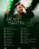 Ricky Martin aterriza en Espana para dar comienzo a su gira 'Ricky Martin Live 2024'