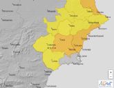 Meteorologa informa que manana lunes, 15 de julio, las temperaturas mximas en la Vega del Segura pueden alcanzar los 40o
