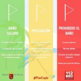 Los puestos de vigilancia en playas del Plan Copla abren hoy domingo, 14 de julio, con una sola bandera amarilla