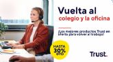 Trust anuncia descuentos para la vuelta al colegio y la oficina