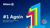 Allianz, primera marca mundial de seguros, se sit�a por primera vez entre las 30 primeras marcas globales
