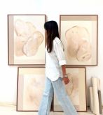 La artista espanola Lau da Costa presenta su nueva exposici�n 'Puro', una experiencia de calma y contemplaci�n en la galer�a LINEE