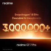 Realme anuncia la llegada a Espana del GT 7 Pro, primer m�vil con Snapdragon 8 Elite