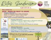 ADEL presenta las tres rutas senderistas senalizadas en el territorio de la candidatura a Patrimonio Mundial