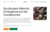 Espana se vuelca con los damnificados por la Dana a trav�s del crowdfunding: as� podr�n entregar ayuda inmediata
