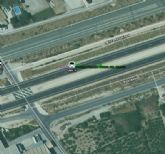 Dos heridos en accidente de trfico en la MU-30 a la altura de Torreagera, Murcia