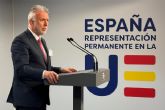 Torres mantiene una ronda de reuniones para impulsar las ayudas de la UE por la DANA y para abordar el fenmeno migratorio de los menores no acompanados