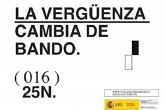 La ministra Ana Redondo presenta la campana 'Ni una ms. Ni una menos' con motivo del 25N