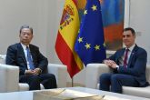 El presidente del Gobierno recibe al presidente del Comit Permanente de la Asamblea Popular Nacional de China, Zhao Leji