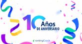 Celebrando 10 anos de innovacin: rankingCoach lidera el marketing digital para PYMES con IA avanzada