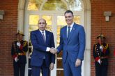 El presidente del Gobierno mantiene un encuentro con el presidente de Mauritania, Mohamed Cheikh El Ghazouani