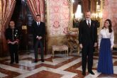 Pedro Snchez asiste a la recepcin al Cuerpo Diplomtico acreditado en Espana