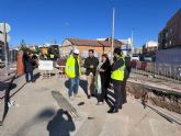 El Ayuntamiento de San Javier sigue avanzando en su plan de conduccin de aguas pluviales bajo tierra