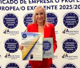 La Dra. Moreno Torres experta en medicina est�tica y capilar recibe el prestigioso Certificado de Profesional Europeo Excelente
