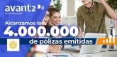 Avant2 Sales Manager alcanza un hito histrico con la emisin de su pliza nmero 4.000.000