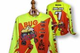 Camiseta de motocross de alta resistencia, ADHESIVOSEMBARRADOS apuesta por el confort y el rendimiento