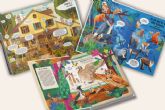 Descubriendo el mundo a trav�s de la lectura; monos, p�jaros y construcciones para pequenos exploradores