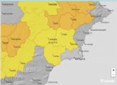 Meteorologa mantiene para manana mircoles aviso de fenmeno adversos nivel naranja-amarillo por lluvias y tormentas en la mayor parte de la Regin de Murcia