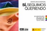 Ana Redondo presenta la campana '20 aniversario de la Ley del Matrimonio Igualitario'