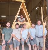 Artijoc transforma la robinia local en juego sostenible, comprometidocon los bosques y la comunidad