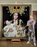 El arte sacro latinoamericano llega a Europa: 'Chrispapita' presenta 'Virgen del Remedio' en la Concatedral de Alicante'