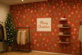 Diseno navideno responsable; impresin sostenible y creativa para retail con Sabat Barcelona