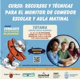 Los das, 19, 20 y 27 de septiembre se celebra el Curso Recursos y Tcnicas para el Monitor de Comedor Escolar y Aula Matinal