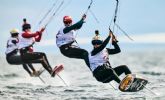 El Mar Menor pone en juego la Copa de Espana de Formula Kite