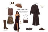 Chic vs. Relaxed; el marrn chocolate se convierte en el nuevo uniforme del otono