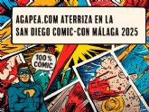Agapea.com aterriza en la San Diego Comic-Con Mlaga 2025 con las firmas de Rodrigo Corts o Xavier Bonet