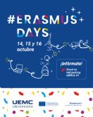 La UEMC celebra los Erasmus Days con gastronom�a europea inclusiva y testimonios de estudiantes internacionales