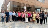 Totana conmemora el Da Internacional del Cncer de Mama, que se celebra cada 19 de octubre, con la lectura de un manifiesto institucional en la plaza Balsa Vieja