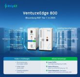 RelyEZ lanza VentureEdge 800, su nuevo sistema de almacenamiento energ�tico de 800 V para Europa