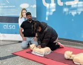 Alsa y Almas Industries organizan talleres gratuitos de reanimaci�n en la Estaci�n de Le�n