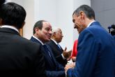 El presidente del Gobierno participa en la cena informal de lderes con el presidente de Egipto, Abdelfatah Al-Sisi