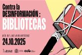 Cultura celebra el Da de las Bibliotecas 2025 con el lema Contra la desinformacin: bibliotecas