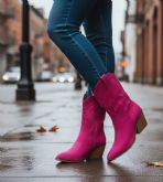 Calzados Gea presenta su coleccin principal de botas cowboy con disenos en beige, marrn, negro y formatos altos