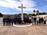 Recuerdo a los cados por Espaa en el cementerio de San Javier