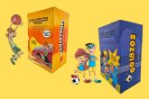 Diversin a lo grande; los estuches de Golazos y Canastones con libros y minipelota de regalo