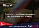 Tempel Group presentar sus soluciones inteligentes para el sector ferroviario en Rail Live 2025