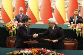 Jose Manuel Albares firma en Pekn un acuerdo entre el Instituto Cervantes y la Universidad de Sichun