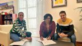 Firma de un convenio de colaboracin entre el Ayuntamiento y la Asociacin de Comerciantes