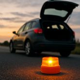 Espana acelera la implantacin obligatoria de la luz de emergencia V16 conectada segn la web Senal de emergencia