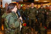 La ministra de Defensa despide a los militares de la BRILIB XLIV que parten a Lbano