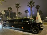 La limusina Hummer negra ms grande de Cataluna llega a Barcelona tras ser galardonada como Miss Las Vegas